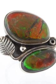  Ammolite Ring Sterling