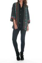  Yasmine Silk Charcoal Jacket