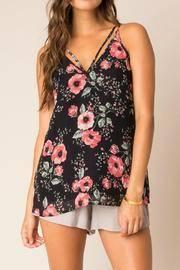  Floral Strappy Tank