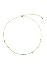  Geometric Gold Choker