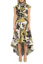  Floral Hi-low Dress