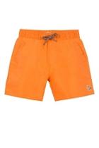  Orange 'titan' Shark-swim-shorts