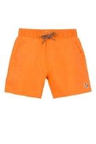  Orange 'titan' Shark-swim-shorts