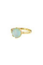 Scalloped Chalcedony Ring