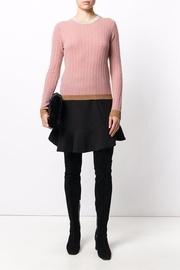  Rose Ribbed Sweater