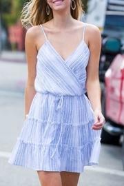  Frilly Surplice Dress