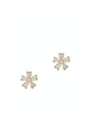  Gold Flower Studs