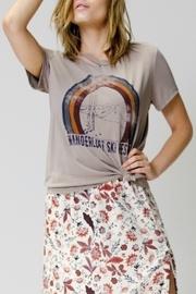  Wanderlust Ski Resort Distressed Tee