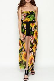  Strapless Romper Dress