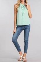 Sage Bow Top