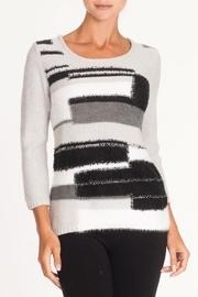 Grey Textural Sweater