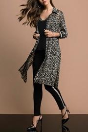  Sheer Leopard Duster