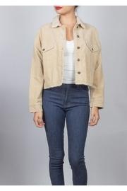  Sherpa Corduroy-cropped Jacket