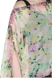  Silky Poncho-yellowfloral