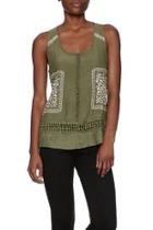  Olivia Embroidered Tank