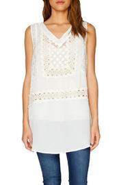  Ivory Silk Tunic