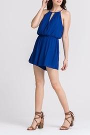  Blue Keyhole Romper