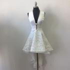  Fit & Flare White Dress