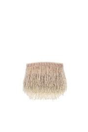  Sienna Fringe Beaded Clutch