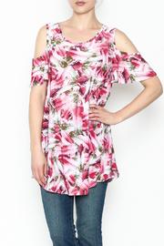  Pink Feather Tunic