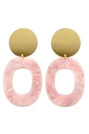  Pink Acrylic Earrings