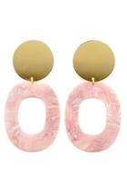  Pink Acrylic Earrings