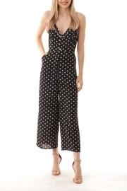  Polka-dot Ruffle Jumpsuit