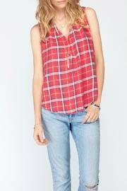  Plaid Tank Top
