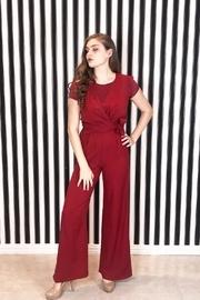  Wine Aaaaa Jumpsuit