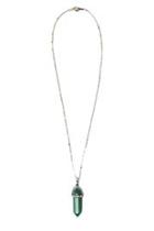  Sage-green Agate Necklace