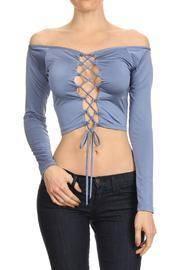  Tied Crop Top