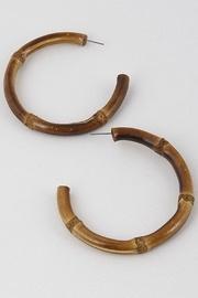  Bamboo Hoop Earrings