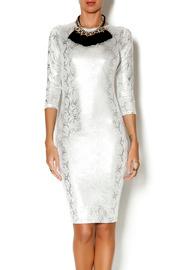  Snakeskin Print Dress