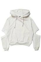  Grey Lucia Hooded Sweater