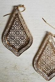  Geo Stenciled Earrings