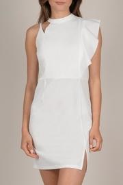  Asymetric Neck Dress