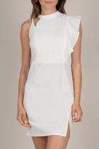  Asymetric Neck Dress