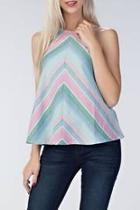  Chevron Love Top
