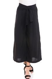  Tie-front Cropped Pants