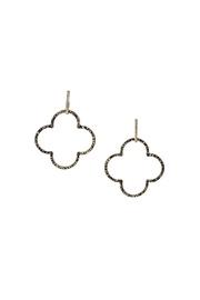  Metallic Clover Earrings
