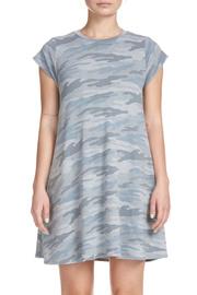  Cap Sleeve A-line Camo Dress