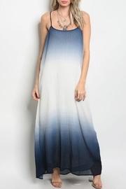  Maxi Dip-dye Dress