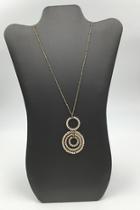  Shimmer-bead Chain Necklace