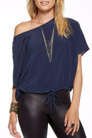  Silk Drawstring Tee