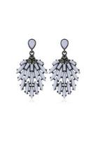  Gray Cascading Earrings