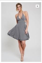  Charcoal Mini Dress
