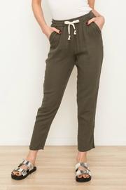  Drawstring Gauzy Pants