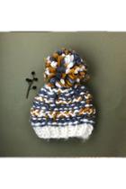  Charlie Plaid Hand Knit Hat