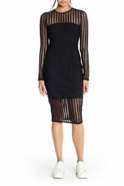  Lattice Jersey Dress