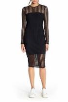  Lattice Jersey Dress